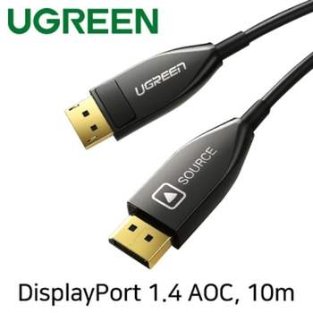 유그린 XS69NV98 U-60270 DisplayPort 1.4 Hybrid AOC 케이블 10m