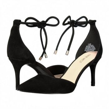 [해외] 나인웨스트 여성 마무드 펌프스 힐 인 블랙 스웨이드 1308188