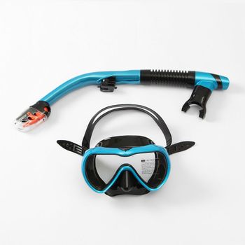 아로마 스노클링 잠수경 수영 세트 스윔고글 스쿠버다이빙수경