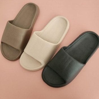 클래식 실내화 EVA 슬리퍼 가죽 매장 느낌 층간소음-WFH7N1X