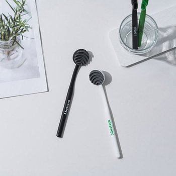제이베럴즈 혀클리너 블랙 1개+화이트 1개 (총 2개)