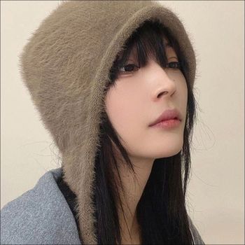 털벙거지 GKT817N5 귀도리자 여자 귀달이자 겨울 방한 비니