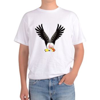 반팔티 VULTURE 알파벳V 독수리 콘도르 솔개 하늘왕