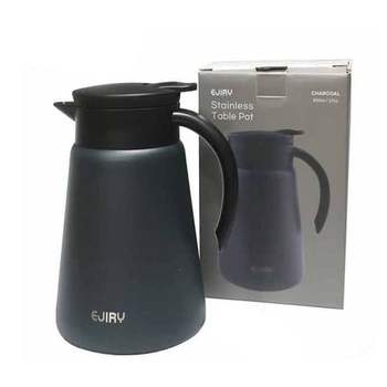 보냉 물병 에지리 보온 800ml 테이블팟 워터저그 차콜 SNM