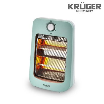 독일크루거 2단 석영관 미니 전기 히터 KRH-2904G 애플그린