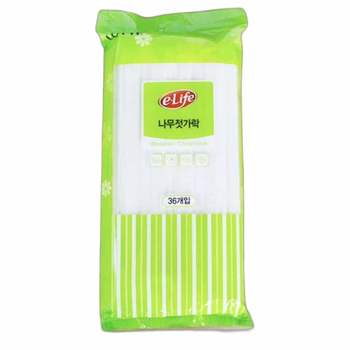 나무 438UYH00 젓가락 36p 80개 1회용젓가락 일회용나무젓가락