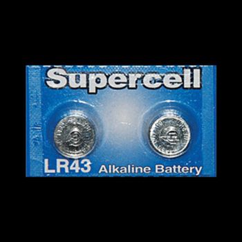 파나소닉 리튬건전지 LR-43(L1142) 테스타용/슈퍼셀 (10)EA