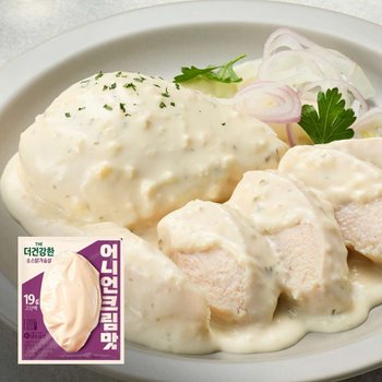 lCJl 더건강한 소스 닭가슴살 어니언크림맛 100G X 12개