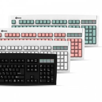 큐센 무선키보드 DT-35W 핑크 /151060