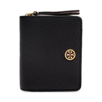 토리버치 SS25 여성 페블드 바이폴드 반지갑 146369 001 270944 1358280