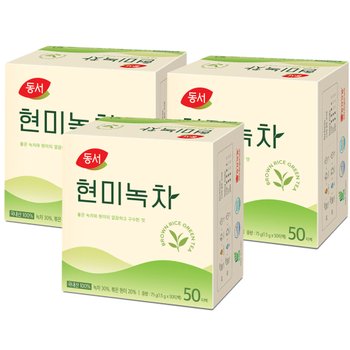 동서 현미녹차 50T x 3개