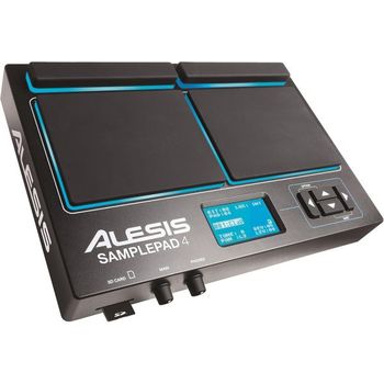 [해외] 영국 알레시스 전자드럼 Alesis Sample Pad 4 - Compact Percussion and Triggering trument wit
