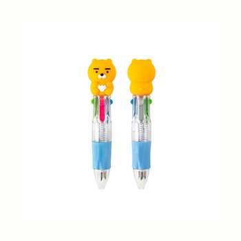 카카오프렌즈 라이언 미니4색 볼펜C02428*