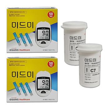 인포피아 미드미 혈당시험지 100매 검사지 측정지 스트립 D (S33622752)