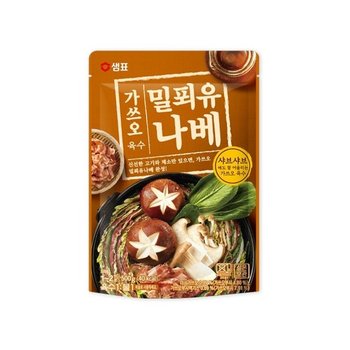 샘표 가쓰오 밀푀유나베 육수 500g (WD8D4B1)
