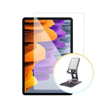 갤럭시탭S2 8.0 액정 필름 2매+회전 거치대