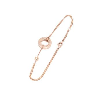 [중고] 까르띠에 2P 다이아 러브 체인 여성 팔찌 사이즈 18.5cm 157398849