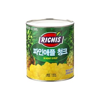 메가커피 동서 리치스 파인애플 청크 3kg