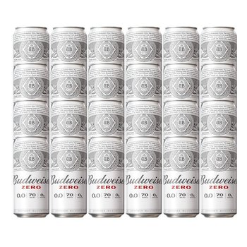 버드와이저 제로 500ml 24캔 / 맥주맛 탄산음료 논알콜 비알콜 당제로