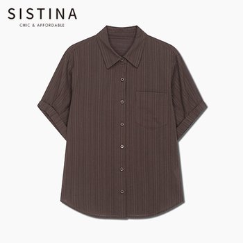 코튼 스트라이프 포켓 셔츠_AWWSTQ21160_DW