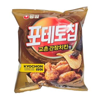 [농심]  농심 포테토칩 교촌간장치킨맛 55g  20개 (S49066484)