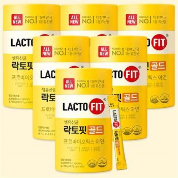 종근당건강 락토핏 생유산균 골드 50포 올뉴 리뉴얼  6박스 (S51874073)