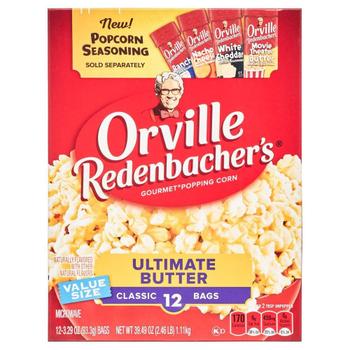 [해외] 미국직구 Orville Redenbacher`s 오빌렌덴바커 얼티메이트 버터 팝콘 클래식 93.3g 12입