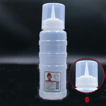 ALS 실리콘패킹 잘라쓰는 뚜껑 소스병 중형 400ml 소스병/참기름병/간장병/양념통/식초병
