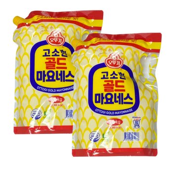 오뚜기 고소한골드마요네스 3.2kg (스파우트팩) 2개