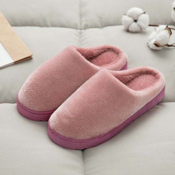 분홍색 FX16ZV10 슬리퍼 털실내화 실내용 겨울 인테리어선물