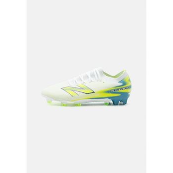 [해외] New Balance 뉴발란스 퓨론 팀 FG V9 - 단단한 지면 축구화 흰색/알칼리 그린 7911955
