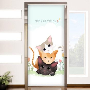 아트박스/꾸밈 ck700-사지마세요입양하세요_현관문시트지