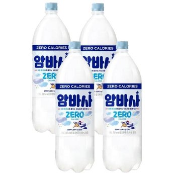 암바사 제로 1.5L 4개