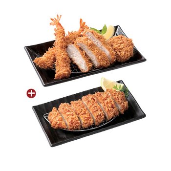 [기프티쇼] 사보텐 스페셜 + 오리지널 카츠(로스) 세트