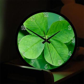 아트박스/꾸밈 nf584-LED시계액자35R_행운가득한시간