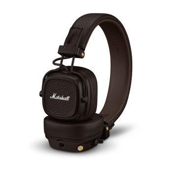 [해외] 마샬 무선 온이어 헤드폰 Major V 브라운 Bluetooth 100시간 연속 재생 Qi