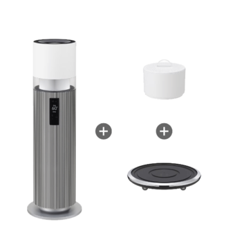 [LG] 퓨리케어 오브제 하이드로타워 + 무빙휠 set (화이트) (HY703RWAAH.AKOR)