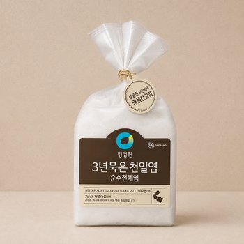 3년묵은 천일염 800g