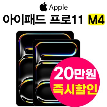 KT 아이패드 프로 11 M4 512GB 셀룰러 WiFi 신규가입 기기변경 할부개통 프로모션 기기값 20만원 선할인