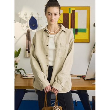 [해외] 오블라다  리넨 어센틱 셔츠 여성