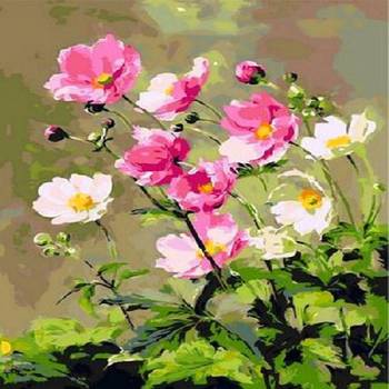 꽃정물화 DIY그림그리기 size Q1018 40x50cm