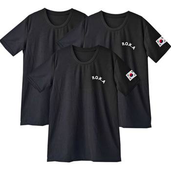 3장세트 로카티 ROKA 쿨 드라이 반팔 군인 군대 PX 티셔츠