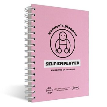 [인디고] 워커스 자영업자 플래너 (6개월 만년형) - 핑크