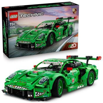 [해외] 레고 테크닉 포르쉐 911 GT3 R 렉시 AO 레이싱 카 42224 멀티컬러