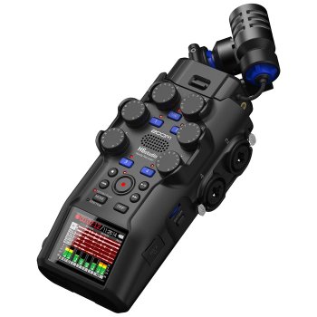 [해외] 줌 H6 스튜디오 핸디 레코더 32bit 플로트 녹음 16 24bit 전환 가능 6입력
