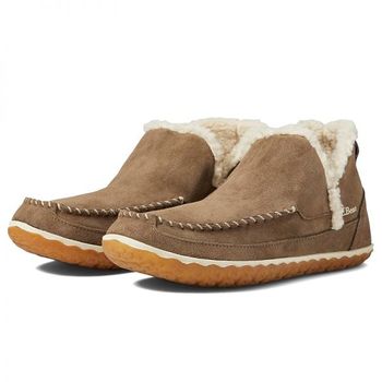 L.L.Bean 우먼 마운틴 슬리퍼 부츠 모카신 - 다크 Cement 842577
