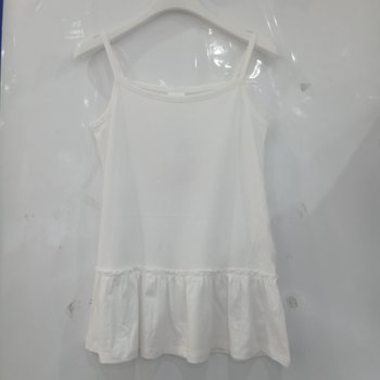 [모다부평]밑단 프릴 레이어드 끈나시/26OP451WT_BP