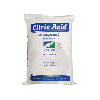 한내음 구연산(함수) 25kg 웨이팡 식품첨가용 등급