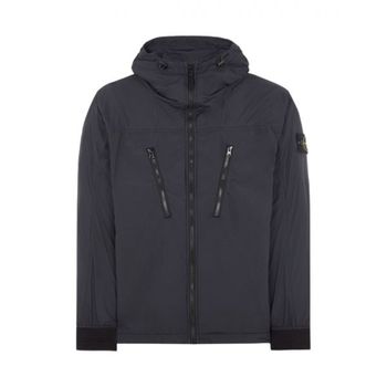 [해외] Stone Island 스톤 아일랜드 40425 스킨 터치 나일론-TC 후드 자켓 팩터블 블랙 - 24SS 270203