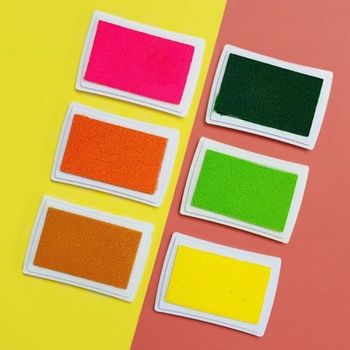 스탬프 A 컬러 패드 도장패드 스탬프잉크 핑거프린트